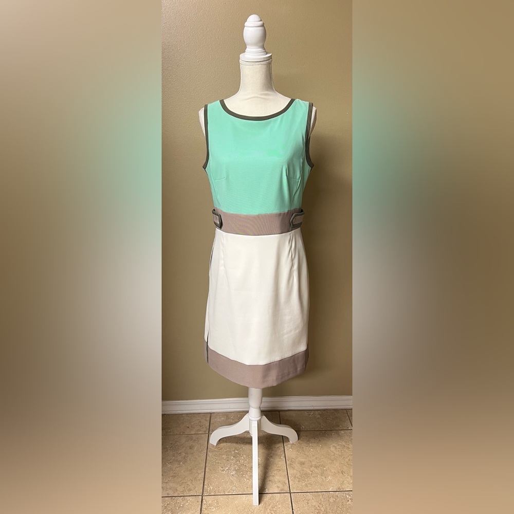 Roz & Ali Color Block Dress